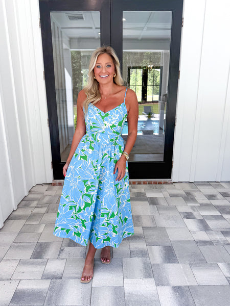 Blue Green Midi
