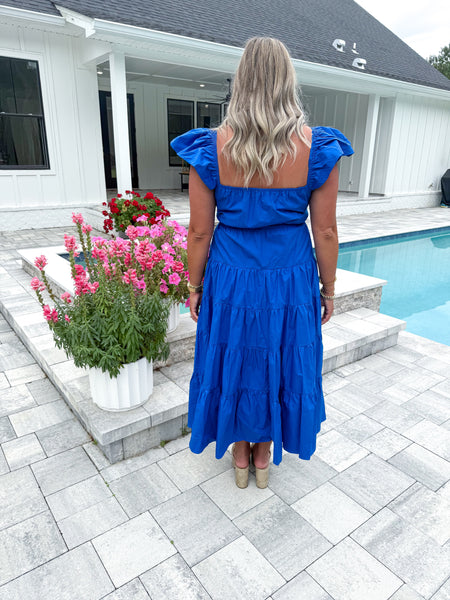 Royal Blue Midi