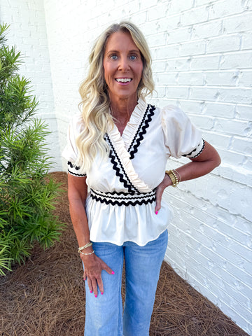 Surplice Top