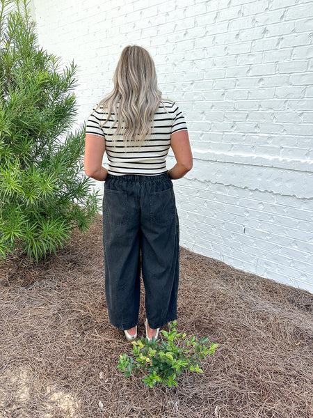 Black Utility Jeans