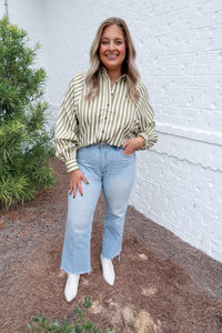 Striped Button Up