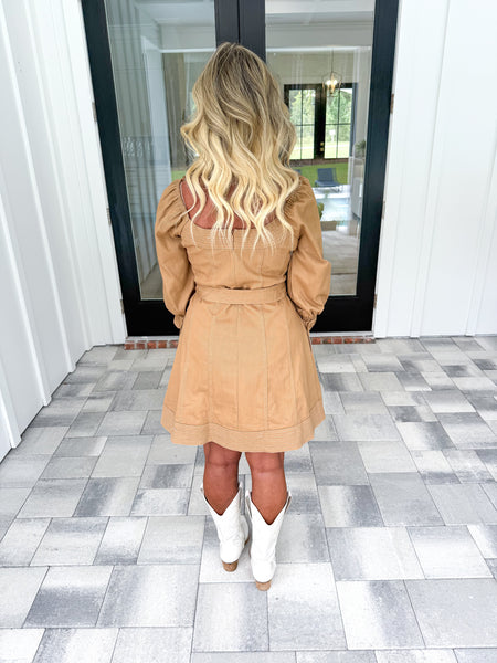 Top Stitch Dress