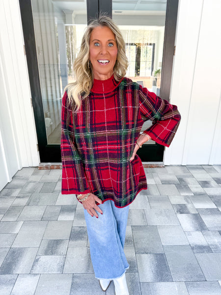 Plaid Sweater