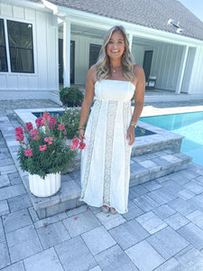 White Lace Maxi