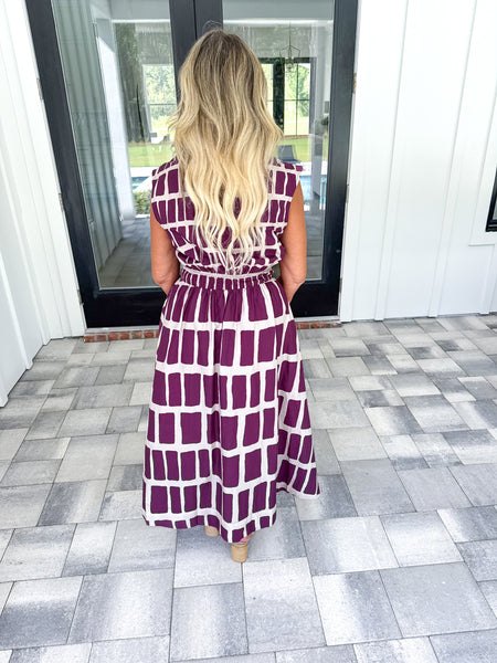 Abstract Print Midi