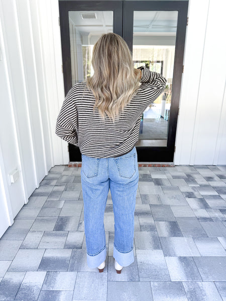 Striped Cardigan