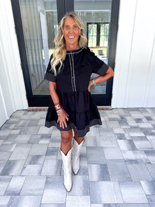 Top Stitch Dress