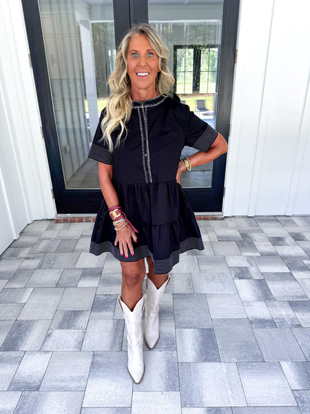 Top Stitch Dress