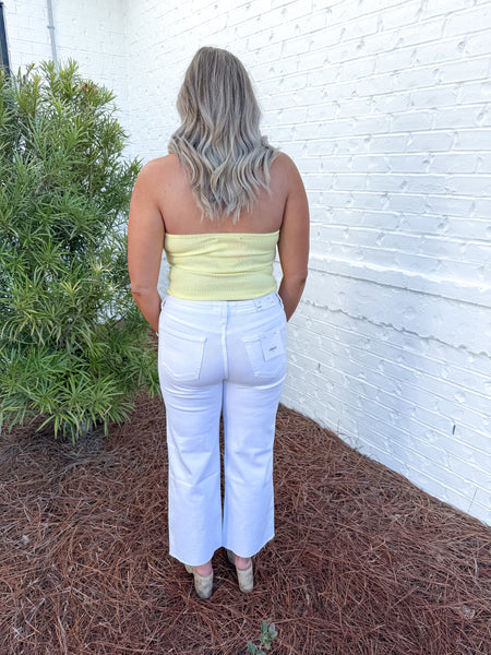 Yellow Laken Top