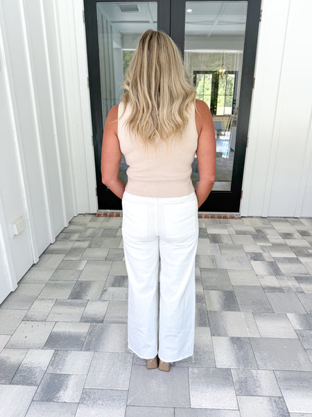 Khaki Seashell Knit