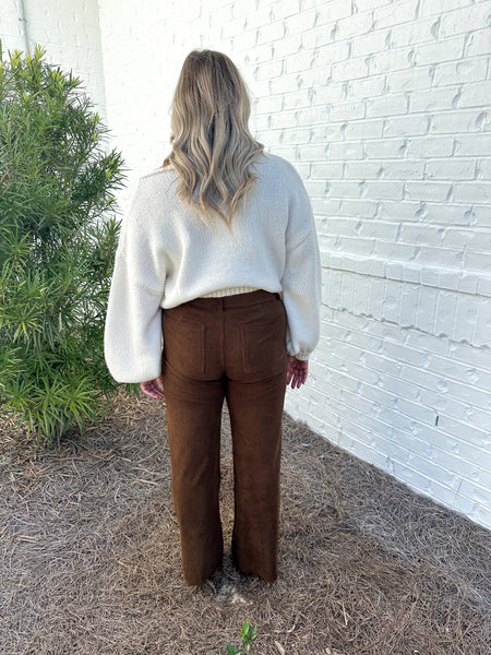 Brown Corduroy Pants