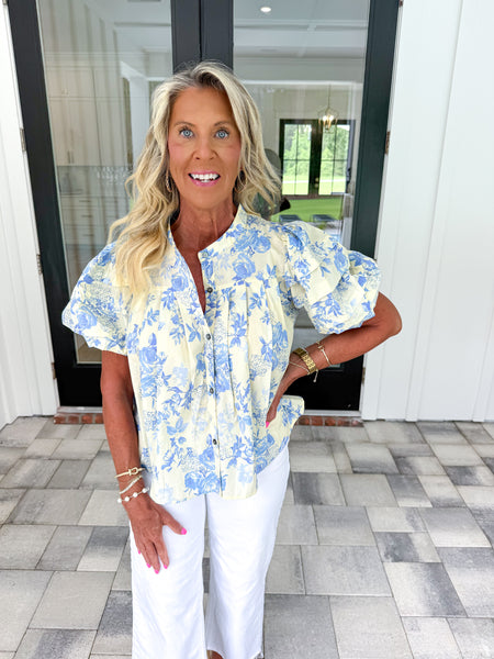 Chloe Floral Top