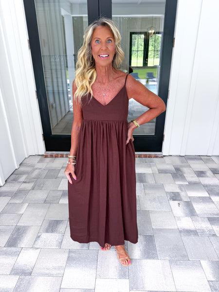 Brown Allison Maxi
