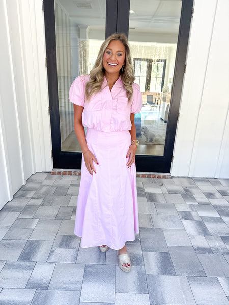 Pink Maxi Set