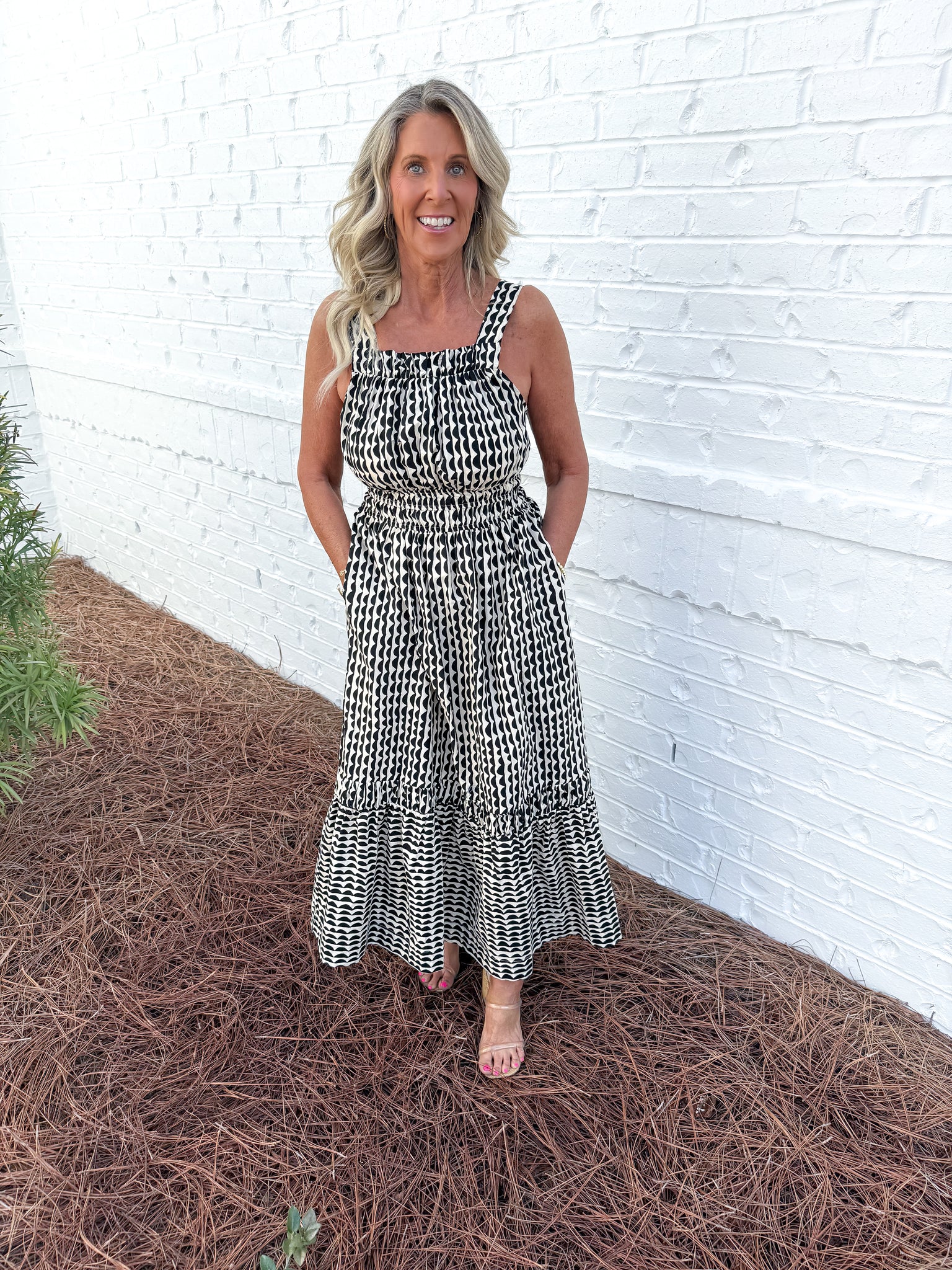 Abstract Print Midi