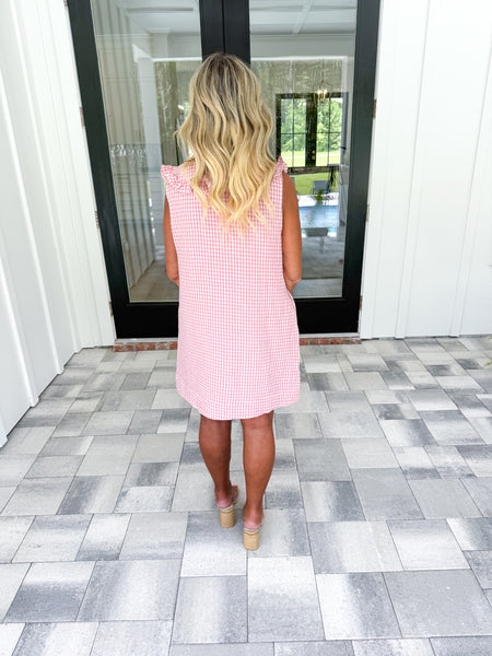 Gracie Gingham Dress
