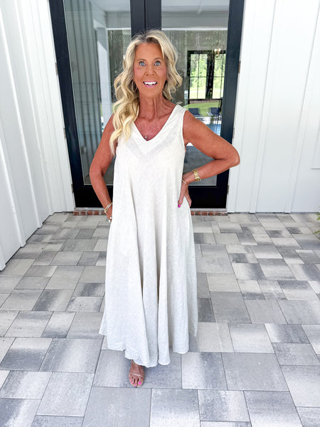 Linen Tank Maxi