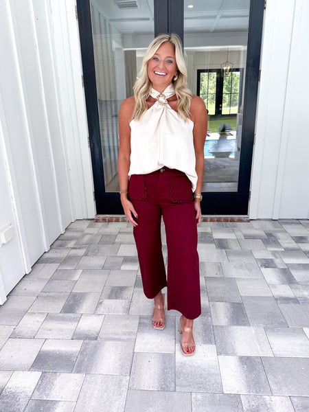 Garnet Denim Pants