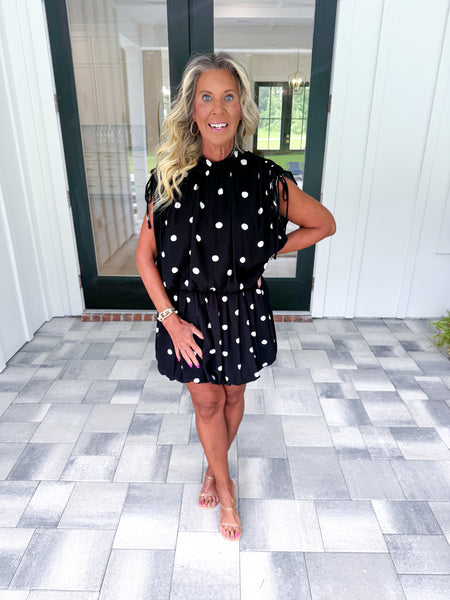 Polka Dot Bubble Dress