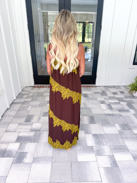 Chocolate Lace Maxi