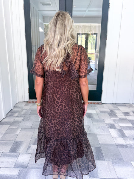 Leopard Overlay Midi