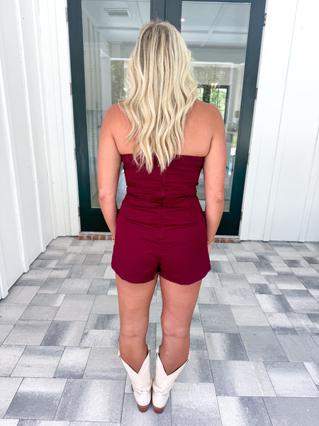 Twisted Bow Romper