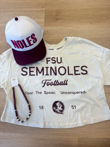 Seminole Cropped Tee