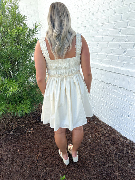 Ruffled Strap Dress