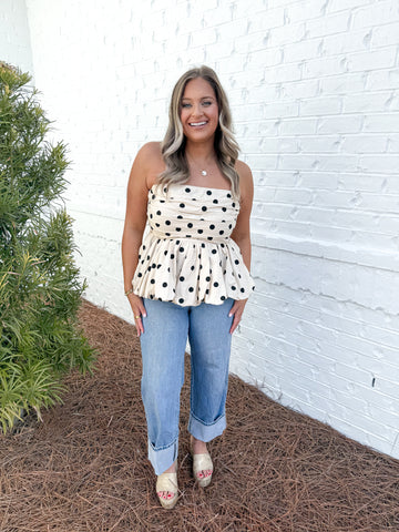 Polka Dot Paige Top