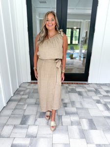 Linen Tie Skirt