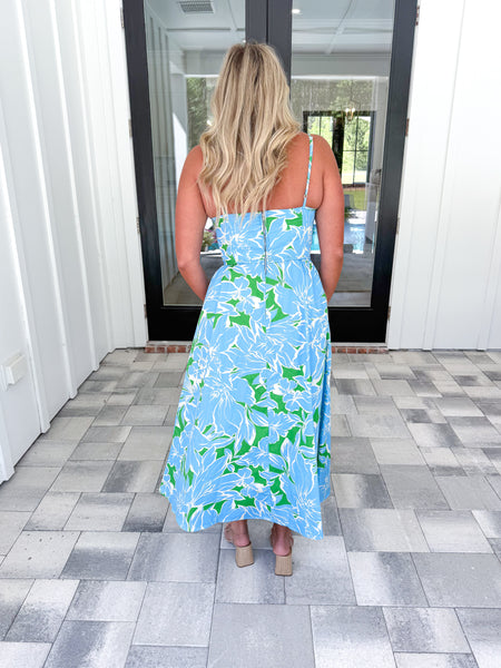 Blue Green Midi