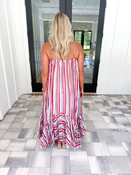 Multi Striped Maxi