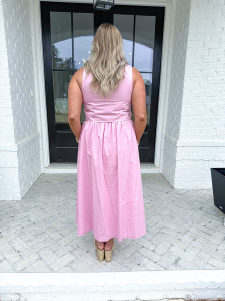 Embroidered Midi Set