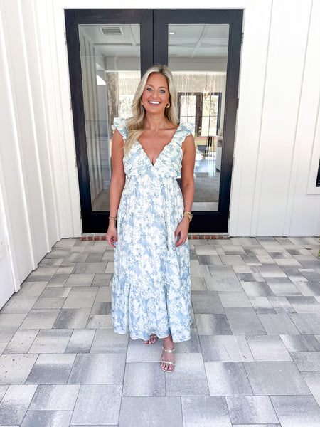 Floral Printed Maxi