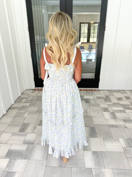 Lavender Floral Midi