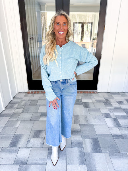 Seafoam Lightweight Sweater