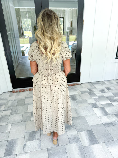 Polka Dot Midi