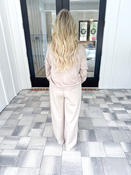 Beige Soft Touch Pullover