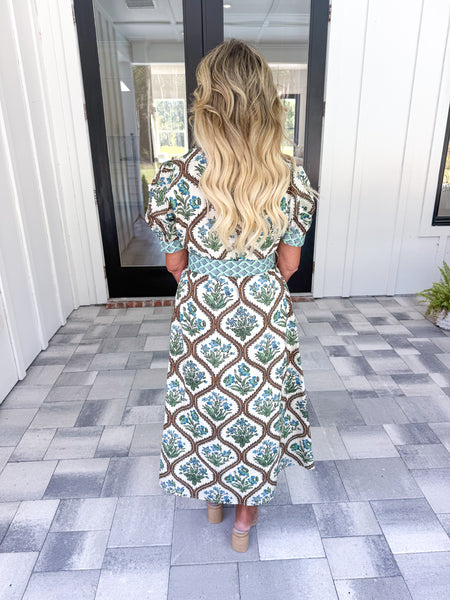 Floral Midi Dress