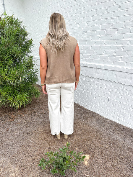 Side Tie Sweater