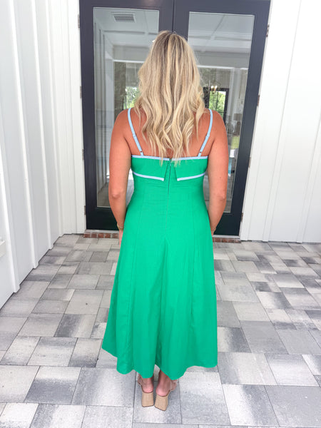 Green Contrast Midi