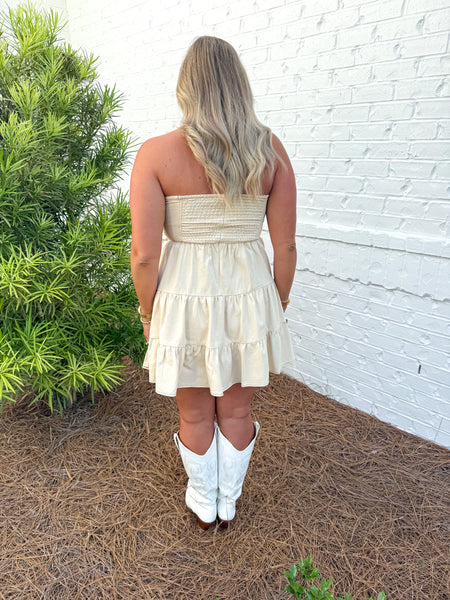 Tiered Demin Dress