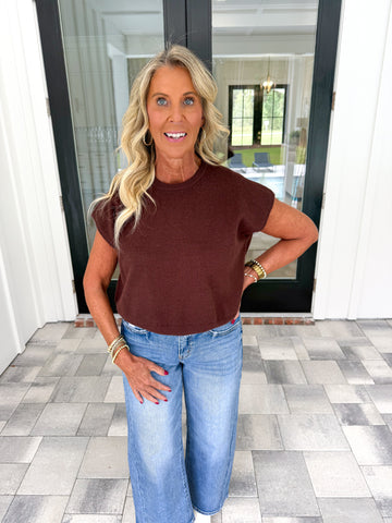 Chocolate Loose Fit Sweater