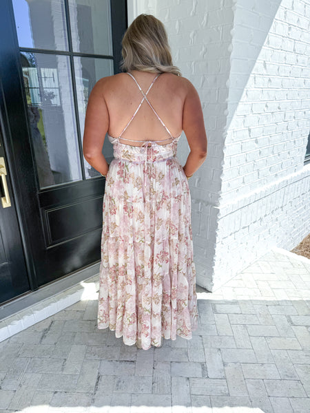 Floral Tiered Maxi