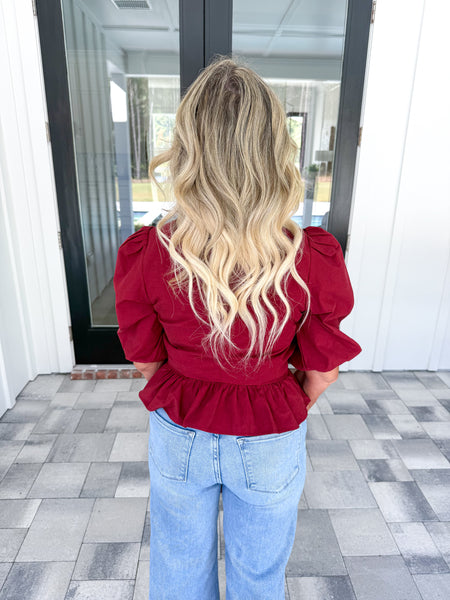 Ruched Detail Top