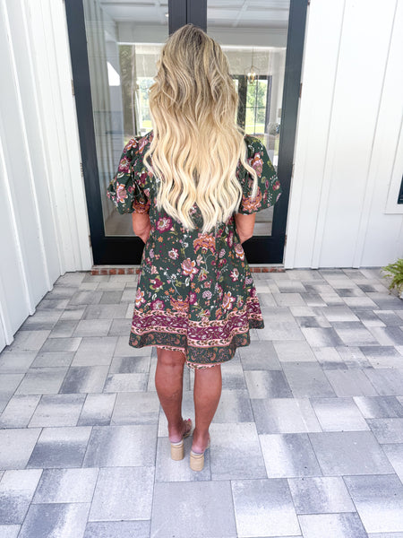Lydia Floral Dress