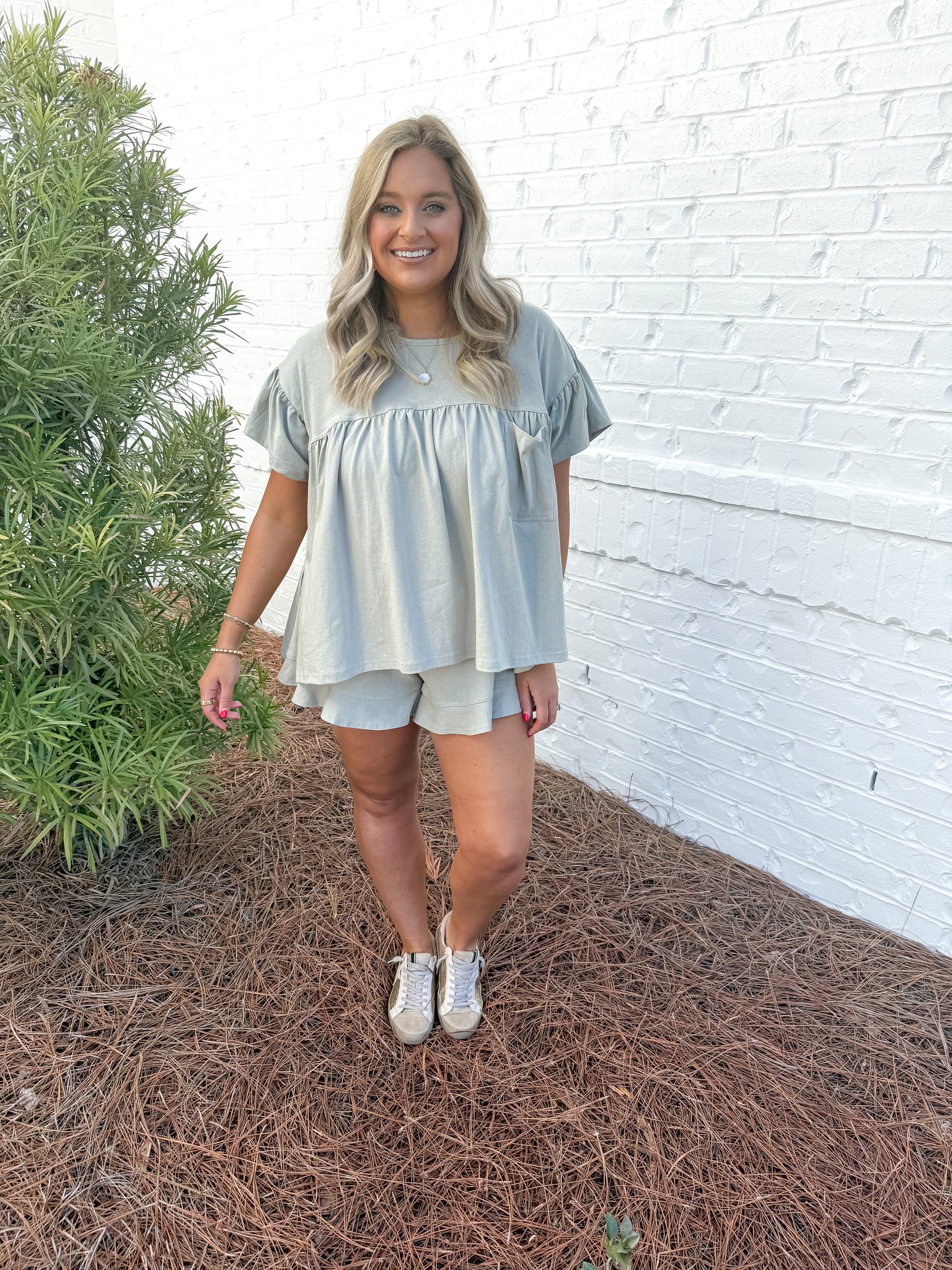 Tunic Short Set