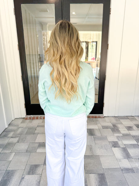 Mint Lightweight Sweater