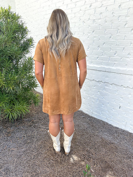 Suede Dress