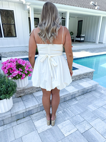 White Bubble Dress